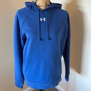 Men’s Blue Under Armour Hooded Sweatshirt